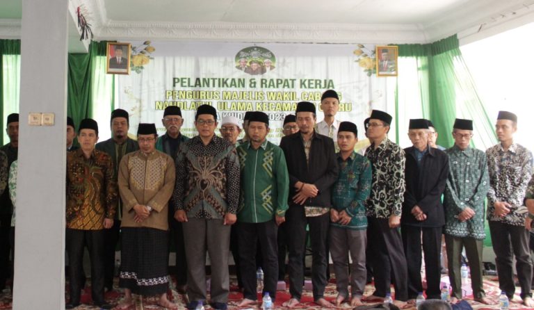 Pelantikan Pengurus Majelis Wakil Cabang Nahdlatul Ulama (MWC NU) Kecamatan Cibiru masa khidmat 2023-2028